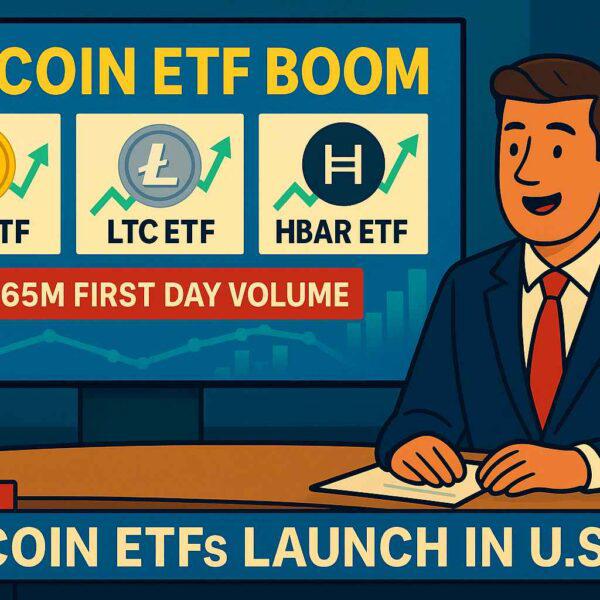 山寨币 ETF 在美国首日上市交易额突破 6500 万美元