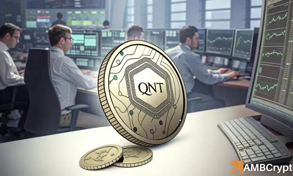 Supply Zone Threatens QNT\